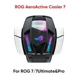 ROG AeroActive Cooler 7 for ROG Phone 7/7 Ultimate Funcooler Cooling Fan Holder with subwoofer ROG Gaming Phone Accessories