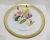 Import Round clear colored heat resistant embossed glass fruit plate dish from China