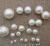 Import Round Shape Plastic Acrylic Spacer Bead ABS Imitation Pearl Beads With Hole for DIY Jewelry Making from China