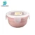 Import Round Type 1000ml Wheat Straw Food Crisper Preservation Bowl With Lid from China