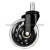 Import Rounya 2.5&quot; office chair caster with PU rollerblade 3&quot; office chair caster wheels stem 11x22 from China