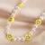 Import ROXI Fashion Choker Necklace Jewelry Bohemian Acrylic Flower Smiley Face Pearl Beaded Necklace from China