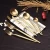 Import Royal Simple Design Fork & Knife Cutlery Sets Gold Plated Flatware Sets from China