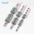 Import RU ES HGR15 HGR20 HGR25 HGR30 20mm Square Linear Guide Rail+4 Slide Block Carriages HGH20CA/ HGW20CC for CNC Router Engraving from China