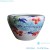 Import Rzuj01-02-03 Four Sizes Hand Painted Lotus Leaf Pattern Porcelain Flower Pot from China