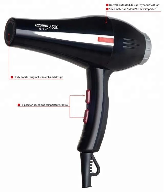 Salon Hair Dryer Wholesale High power hairdryer 2200W AC Hair Blow Dryers for Personal Care