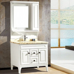 Sanding Easy Fitted Bathroom Furniture Set with Modern Design Small Bathroom Cabinet