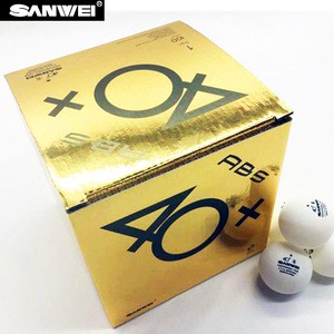SANWEI 40+ ABS 1 Star Seam Table Tennis Training Ball