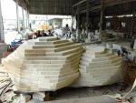 Sawn cut Artwork for landscape stone