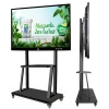 School education interactive monitor 65&quot; smart flat Panel 4K Ultra-HD multiple tv led display