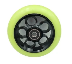 Scooter Accessory 110mm Scooter alloy quincunx core PU wheel