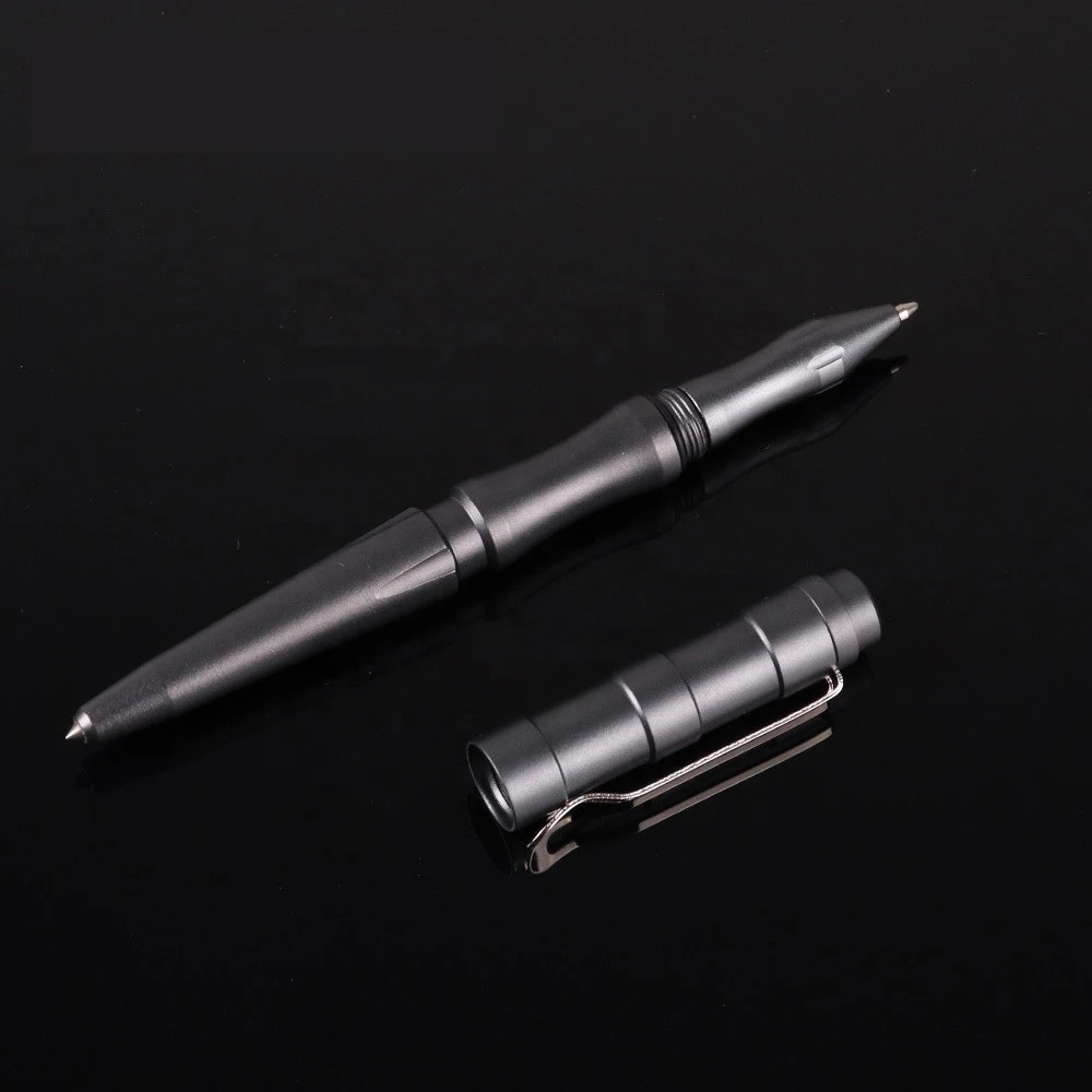 Self Defense Supplies Tactical Pen Security protection personal defense tool Gray Black Color Tactical Pens Safety EDC