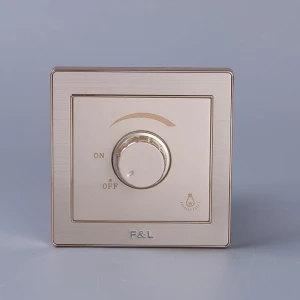 Selling aluminum wall switch socket electric switch gold switches