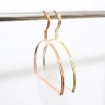 Semicircular metal clothes tie rack scarf rack pants hanger