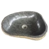 Seminyak Natural Stone Vessel Sink Amazing & Beautifully hand crafted from 1 solid river stone