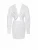 Import Sexy Summer Long Sleeve Casual Mini Dress Fashion Tie Dues Front White T-shirt Dresses from China