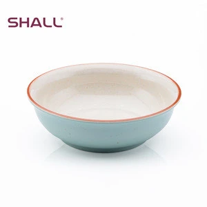 SHALL custom blue cute melamine soup bowl wholesale