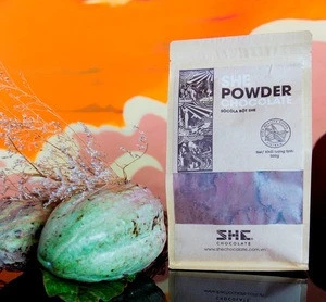 SHE Powder Chocolate with sweet and spicy smells made from high-grade cocoa in Vietnam