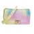 Import Shenglu 2020 Hot in  Gradient Multi-color Rainbow Beach Rose Blue yellow Summer Jelly PVC shoulder bag ( XJG1318) from China