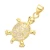 Import Shenzhen jewelry vendors new design gold pendant turtle pendants charms from China