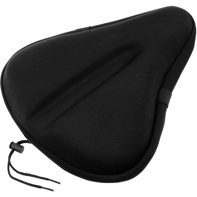 Shock Absorption Thickened Bike Cushion Wide Bicycle Silicone Saddle Cover Soft Pad Bike Seat Cover