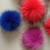 Import Shoes Shawl Real Four Racoon Hair Shoe Fuzzy Fur Ball Bag Pom Pom from China