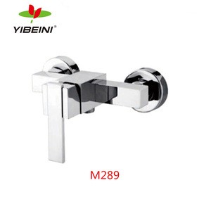 Shower faucet single lever shower water mixer, Modern brass bath shower faucets