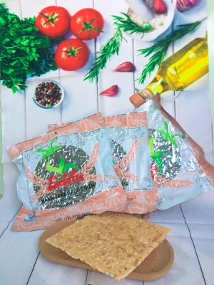 Shrimp Tapioca Paper Cracker and Sesame Rice Paper Cracker