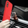 Silicone phone case with car magnetic attraction function  for Iphone X in mobile phone accessories 2020