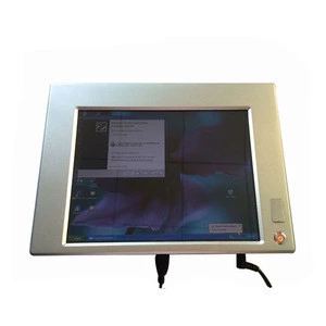 Silvery Multi-touch All In One Desktop Computer With 12.1Inch Panel