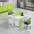 Import Simple and Modern 2 - person Workstation Office Desk from China