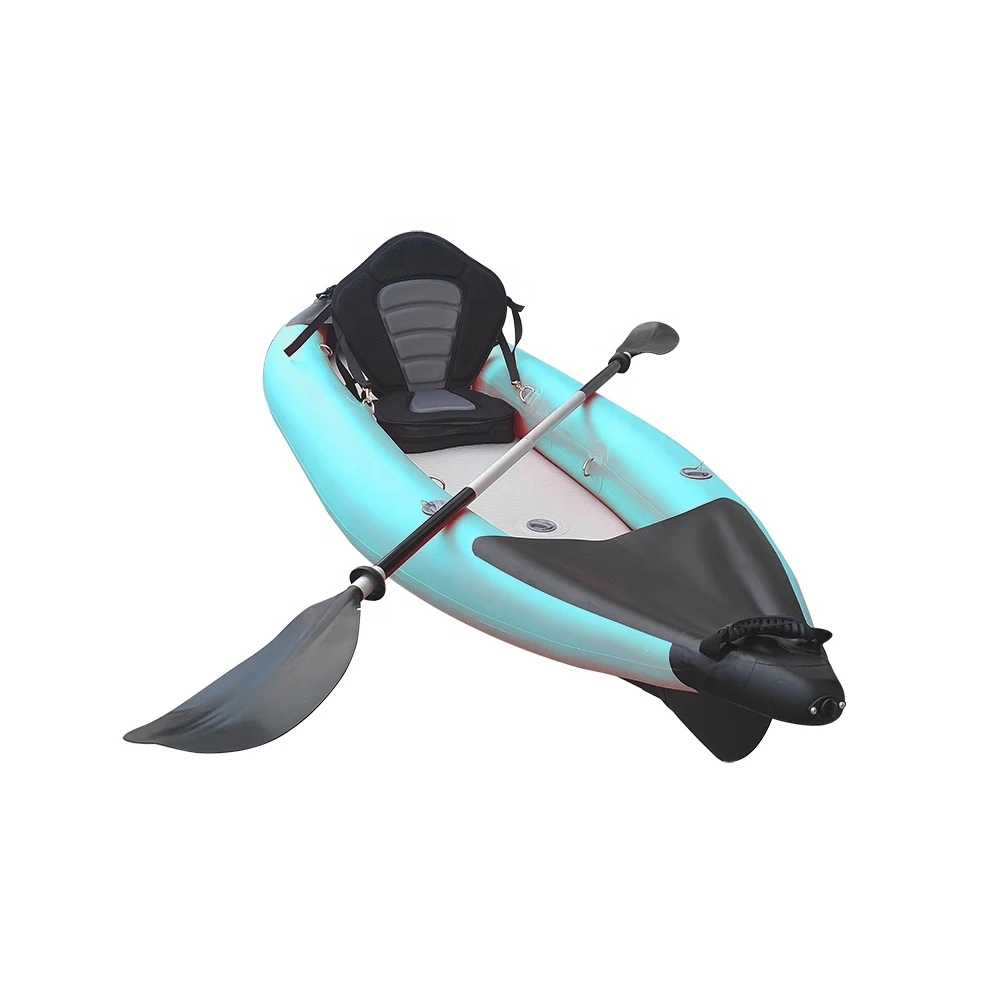 Single Person285cm Drop Stitch Inflatable Rowing Kayak Canoe Boats