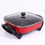 Small Electric Shabu Shabu Table Hot Pot Korean Electric skillet Pan Cooker