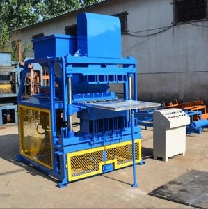 small home production machinery LY4-10 clay soil interlock brick making machine price in Namibia
