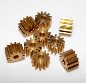 small motor brass Gear/micro bronze spur gear bore 4mm 10 tooth 20 tooth