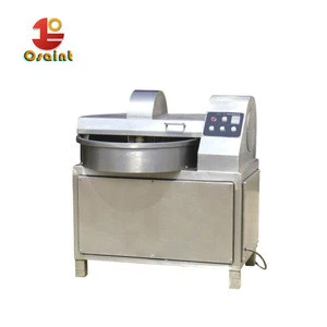 Small processing capacity meat bowl cutter bowl chopping machine