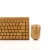 Import Small size bamboo wood wireless keyboard mouse combo from China