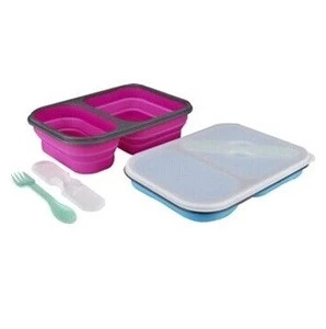 special design durable High temperature Antimicrobial superior Silicone Floding Container