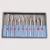 Import Spot 10-piece set of wood carbide rotary file woodworking milling cutter wood carving cutter carving cutter from China