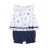 Import spring summer linen 3pcs girls baby clothing set from China