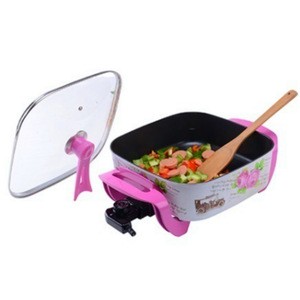 Square Electric Non Stick Frying Pan