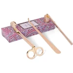Stainless Special Color Matt Brass Matte Wick Trimmer/Snuffer/Candle Wick Scissors