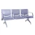 Import stainless steel 3-seater airport waiting chairs from China