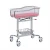 Import Stainless Steel Baby Cribs Infant Bed Medical Adjustable Hospital Baby Cot from China