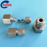 Stainless Steel Female NPT Threaded Pipe Fitting Connector Tube Ferrule Fitting Female Connector