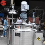 Stainless steel  high pressure  stirred chemical reactor