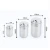 Import Stainless Steel Salt and Pepper Chocolate and Sugar Seasoning Jar Dredger Shaker from China