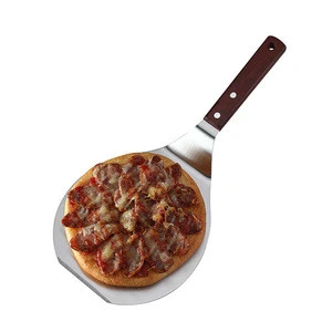 stainless steel wooden pizza shovel Pancake cake transfer shovel