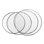 Stainless Steel Woven Mesh Family barbecue Portable Stainless BBQ Wire Grill Mesh