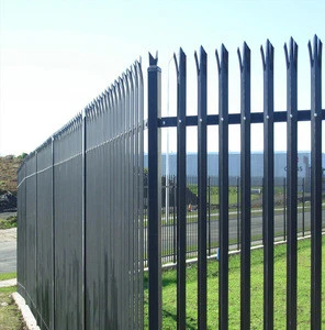 Steel Palisade Fence Wrought Iron Fence and Gates